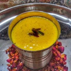 A picture of Mango lassi.