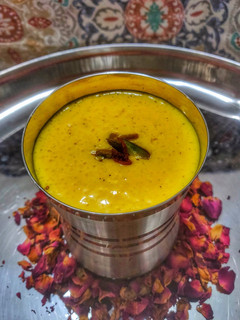 A picture of Mango lassi.
