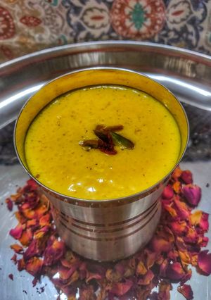 A picture of Mango lassi.