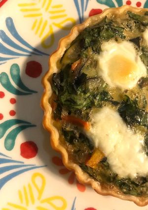 Una foto de Tartitas de verduras