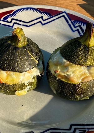 Une photo de Courgette niçoise au chèvre
