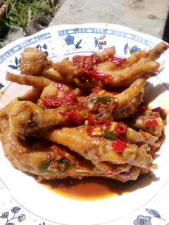 Foto resep Ceker Mercon Pedas Manis