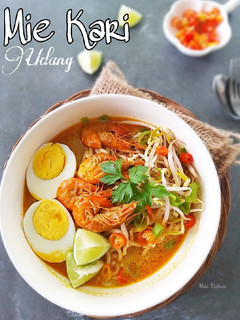 Foto resep Mie Kari Udang