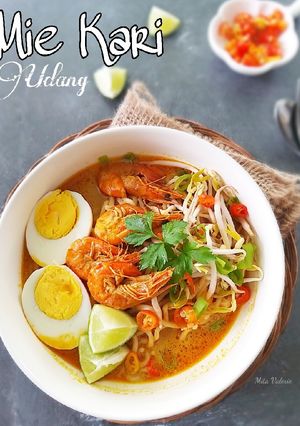 Foto resep Mie Kari Udang