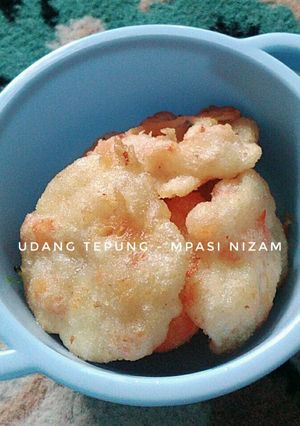 Foto resep MPASI Udang Tepung 8m+