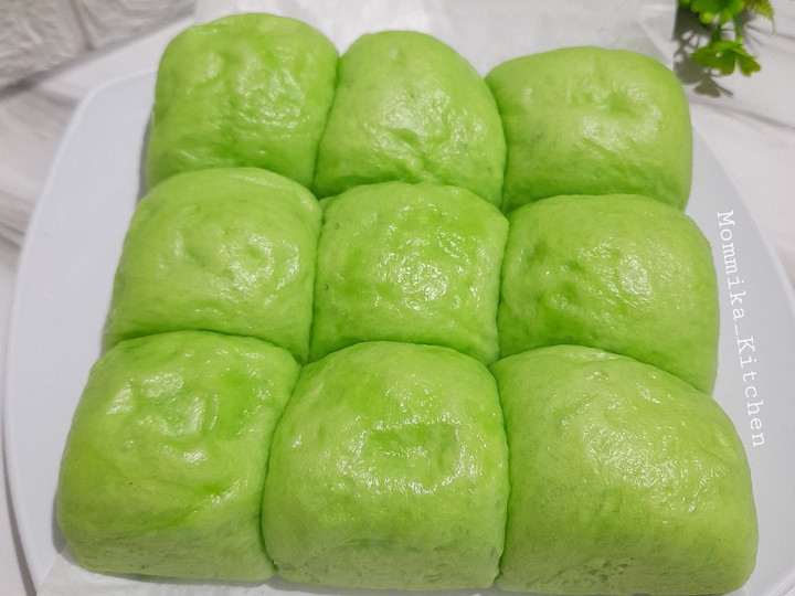 Bagaimana Menyiapkan Roti sobek kukus pandan cokelat Anti Gagal