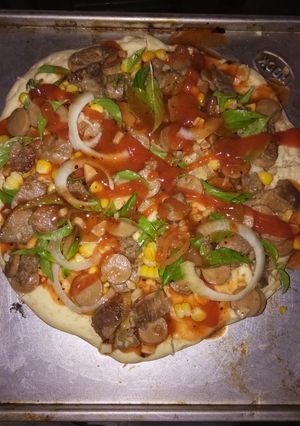 Foto resep Pizza homemade empuk anti gagal