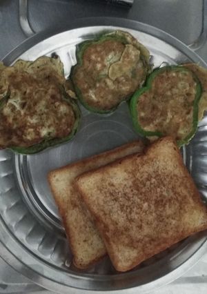 டேக் பெப்பேர் கேப்ஸிகம் செய்முறை முக்கிய புகைப்படம்