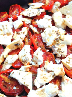 Foto di Feta e pomodorini al forno
