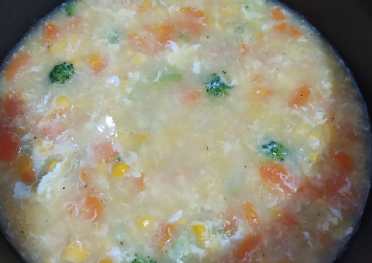 Resep Soup jagung sederhana yang Lezat