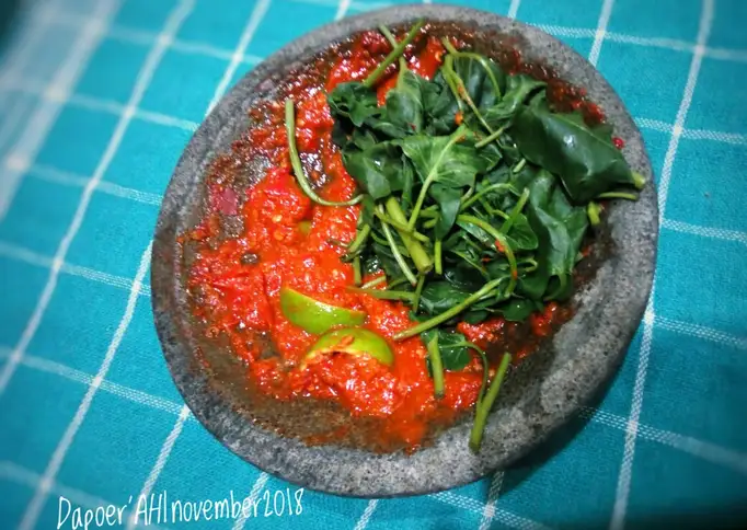 Resep Kulup kangkung sambel pecel Anti Gagal