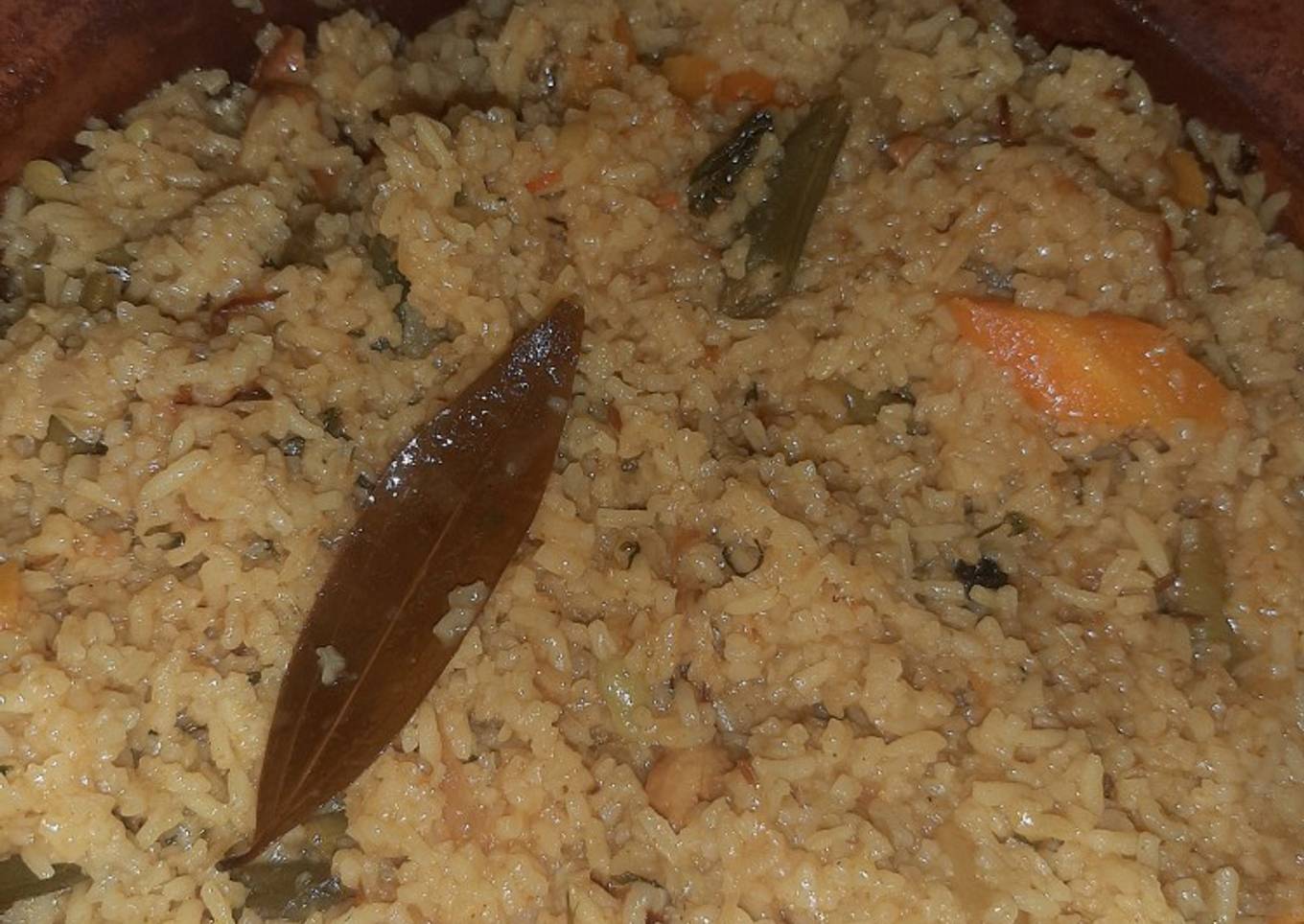 Pot vegetable rice