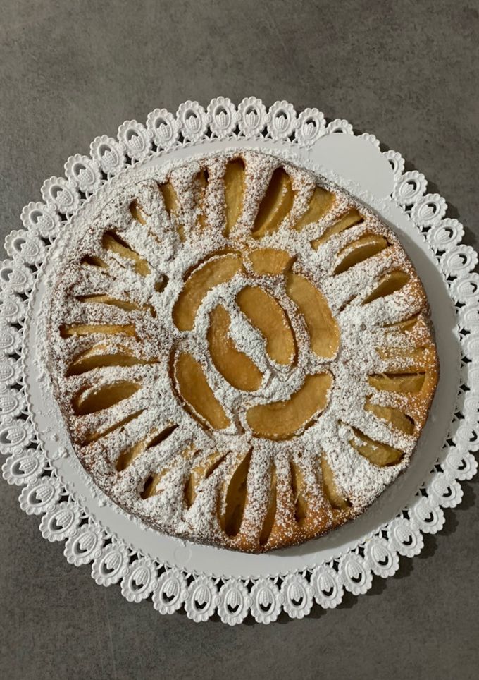 Foto di Torta budino alle mele