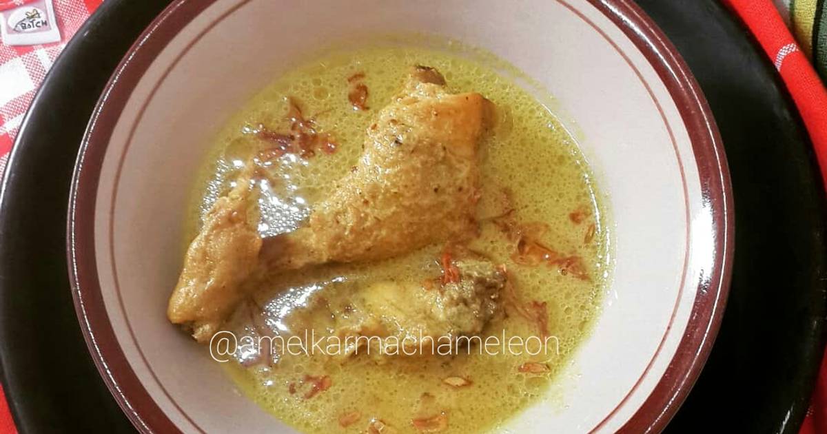 Resep Opor Ayam Sedap Oleh Amel Karmachameleon Cookpad