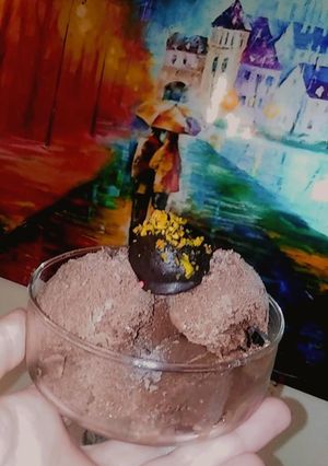 عکسی از دستور بستنی کاکائویی🍧🍦