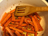 Zanahorias con ajo y parmesano