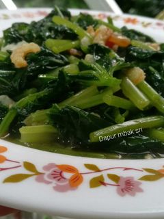 Foto resep Tumis daun ubi jalar saos tiram