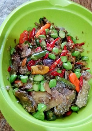 Foto resep Tumis ikan asin layur