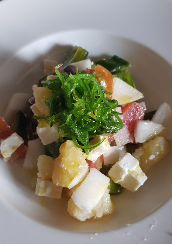 Una foto de Ensalada Griega con mi toque