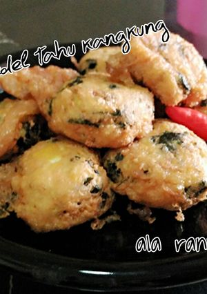 Foto resep Perkedel tahu kangkung