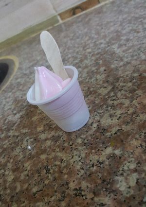 صورة لوصفة ايسكريم سهل و بسيط