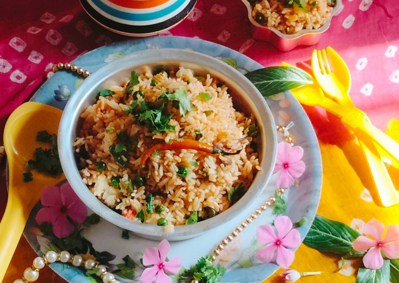Mumbai style tawa pulao