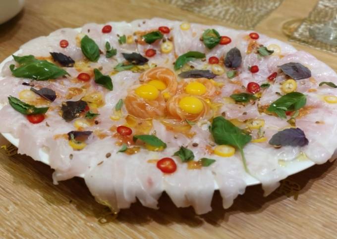 Fish carpaccio