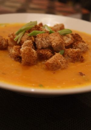 Una foto de Sopa de calabaza