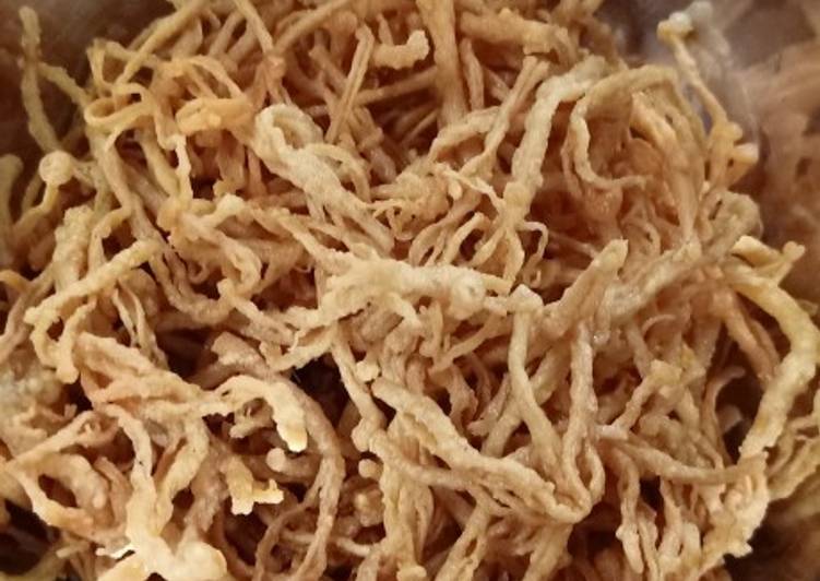 Langkah Mudah untuk Membuat Jamur Enoki Crispy Simpel Anti Gagal