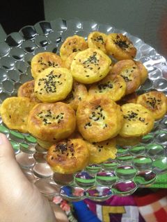 Hình của món Bánh khoai lang.