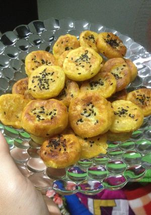 Hình của món Bánh khoai lang.