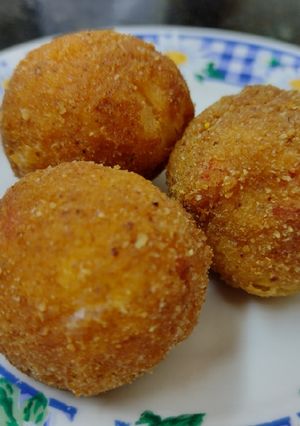 Una foto de Croquetas de arroz