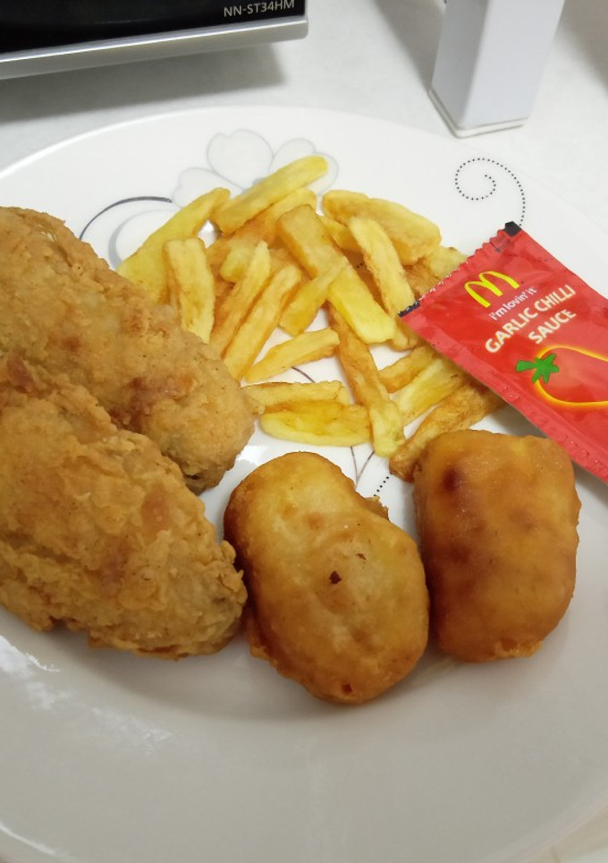 Foto resep MC Donald ala ala