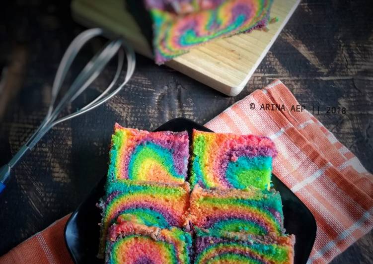 Butter Cake Rainbow