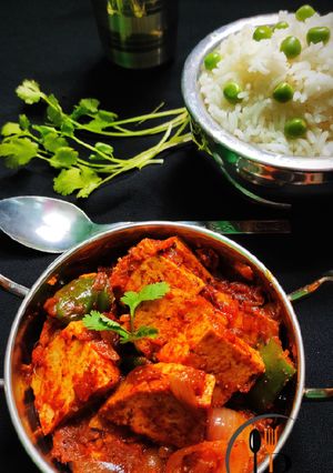 কড়াই পনির (Kadhai Paneer Recipe in Bengali) রেসিপির প্রধান ছবি