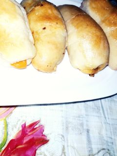 صورة لوصفة خبزة محشية