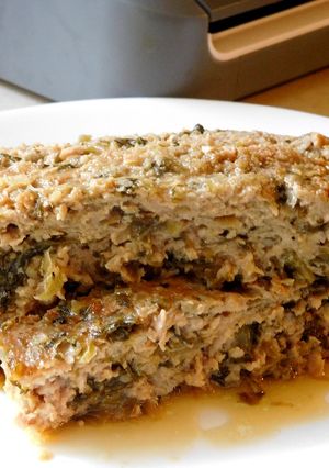 Foto resep CHINESE MEATLOAF/ daging kukus sawi asin/nyuk piang