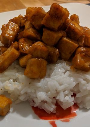 Une photo de Tofu général Tao (soft)