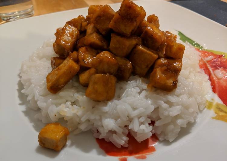 Les Meilleures Recettes de Tofu général Tao (soft)