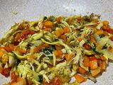 Suwir ayam sayur