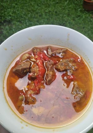 Foto resep Oseng mercon daging