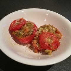 A picture of Stuffed Tomatoes (Vegan/Vegetarian/Clean Eating).