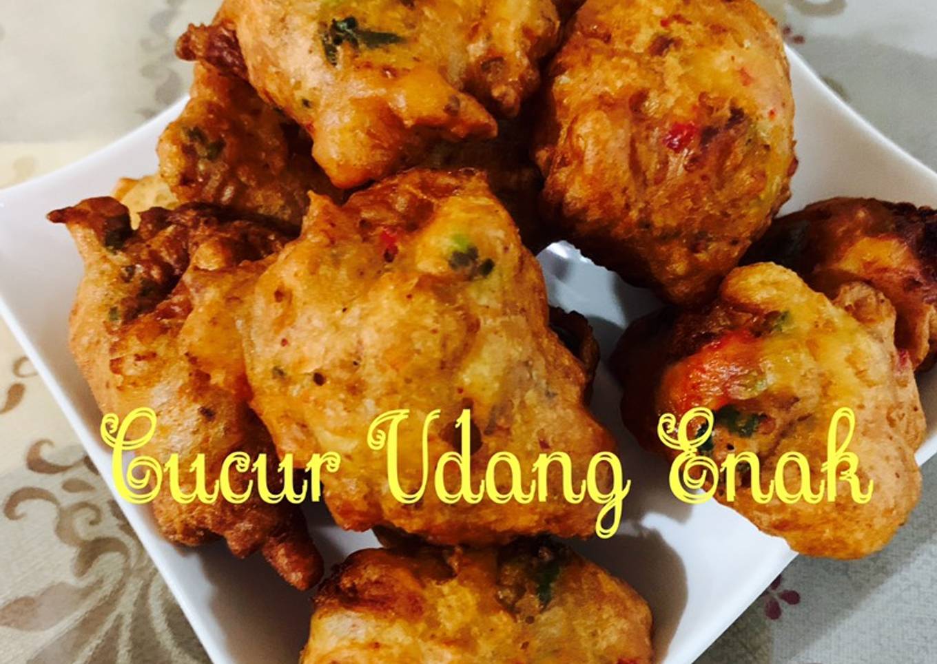 Udang Cucur yang Lezat