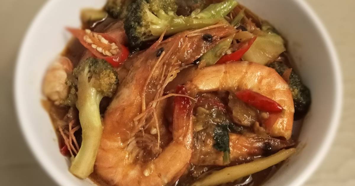 Resep Udang Brokoli Sambal Hijau Oleh Keko Risti Cookpad