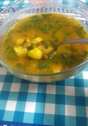 A picture of Aloo gravy wale.