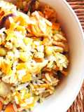 Delicioso y nutritivo arroz vegetariano / vegano con zanahoria. Lo hacemos en 30 minutos! (FÁCIL Y ECONÓMICO)
