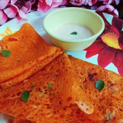 Tomato dosa A picture of Tomato dosa.