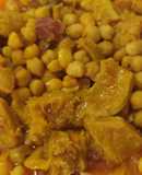 Callos con garbanzos