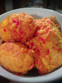 Foto resep Tahu telur bumbu rujak