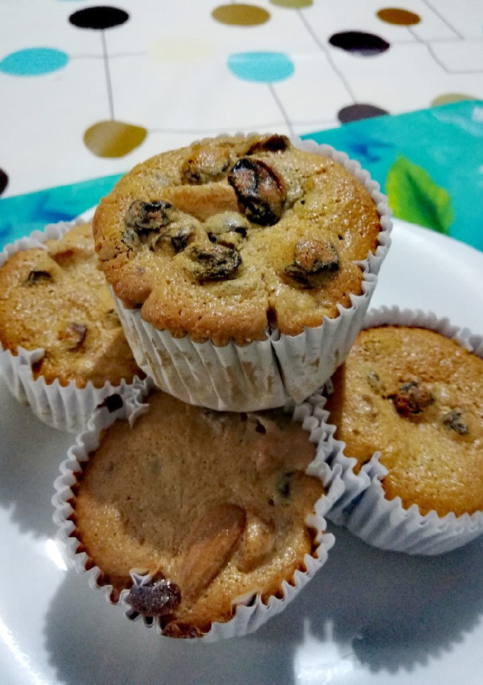 Una foto de Muffins Navideños de frutos secos y mazapán